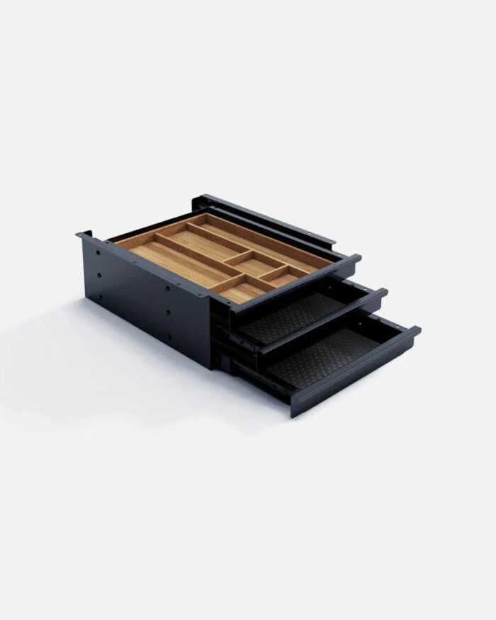 tiroir décoration bambou