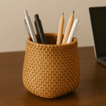 pot à crayon design rustique