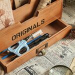 Rangement rétro pour courrier