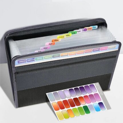 rangement document en tissu