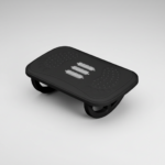 Repose Pied Ergonomique noir basculant