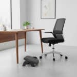 Repose pied avec rouleaux de massage