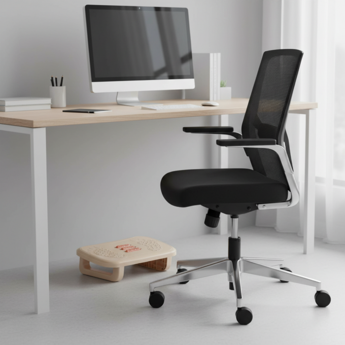 repose-pied compact ajustable