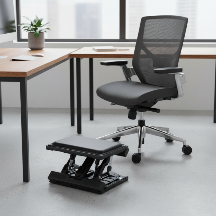 repose pied inclinable design