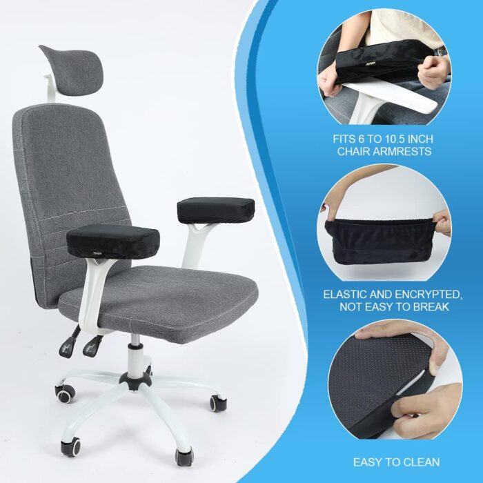 couvre-accoudoir velours Sereineo