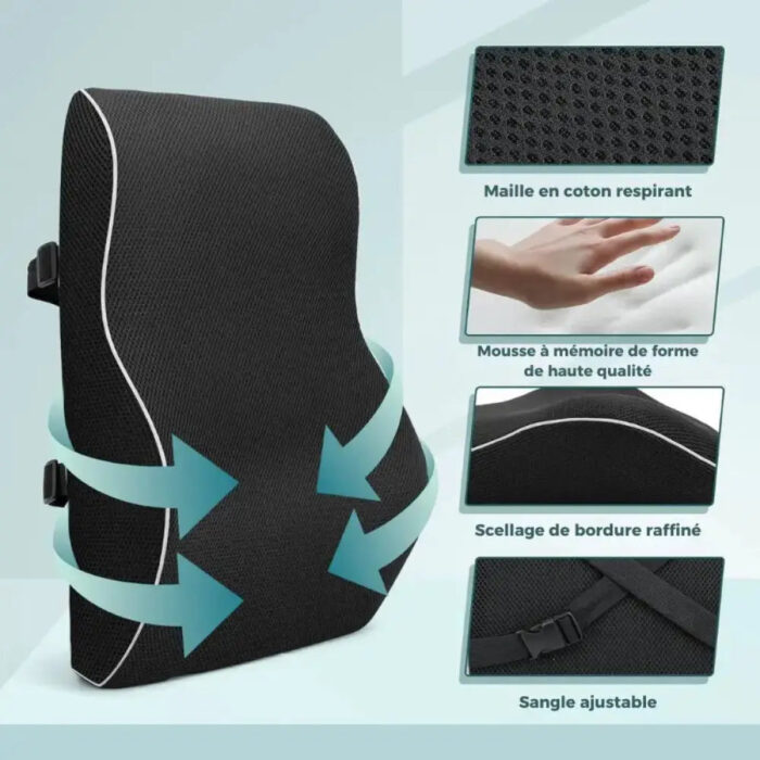 coussin support lombaire