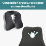 confort dorsal coussin