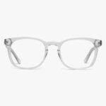 lunettes homme crystal blanc