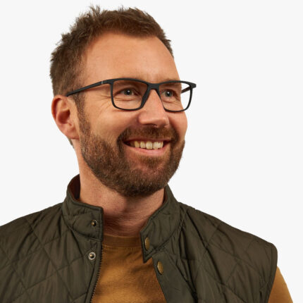 lunettes Men's København Black